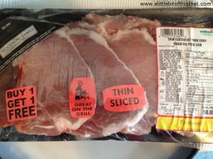 Pork chops... never my first choice of meat for some reason but this recipe tasted great!